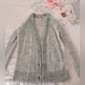 Mohair cardigan size S